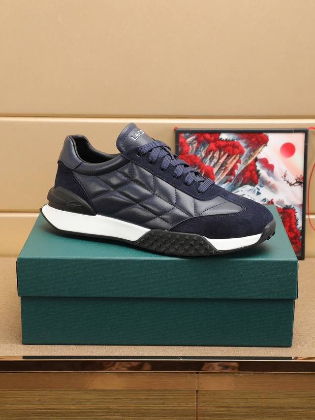 2025 New Lacoste Crocodile Casual Men's Shoes, Stylish Sporty Design. Sizes 38-