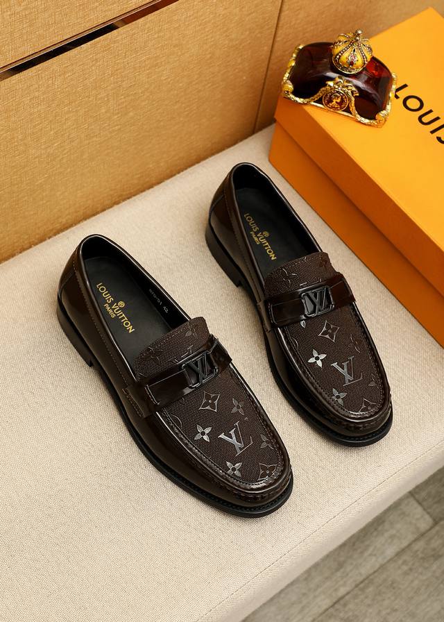 Product Trademark: Louis Vuitton Casual Leather Shoes True Sizes: 39-44, 38, 45