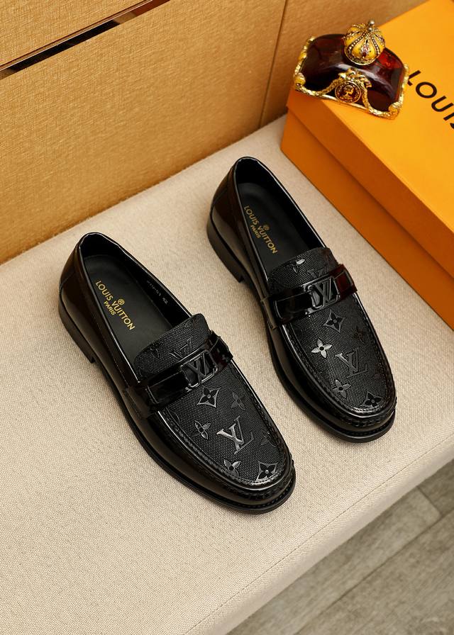 Product Trademark: Louis Vuitton Casual Leather Shoes True Sizes: 39-44, 38, 45