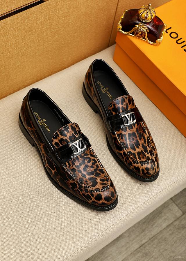 Product Trademark: Louis Vuitton Casual Leather Shoes True Sizes: 39-44, 38, 45