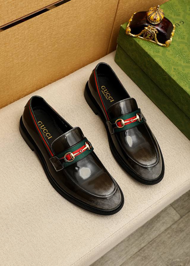 Product Brand: Gucci Casual Leather Shoes True to Size: 39-44, 38, 45, 46 (Cust