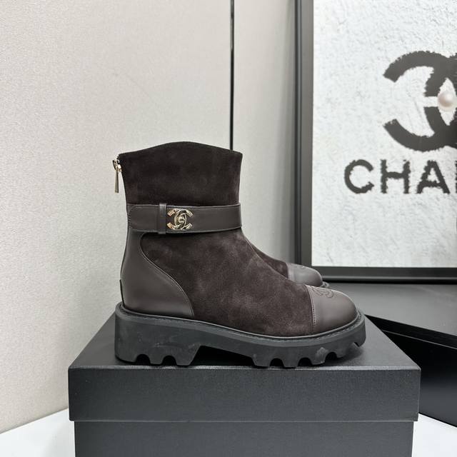 2025 Chanel Ankle Boots, a must-have item for this fall/winter season!! Chanel F