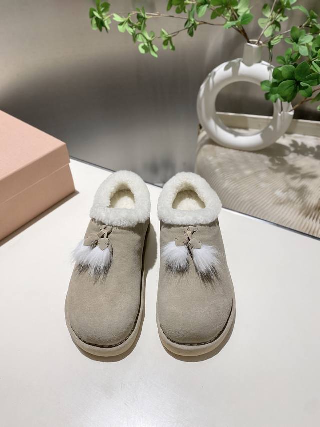 Factory Price p Miu Miu 2025 Fall/Winter Runway New Snow Boots. The most worthwh