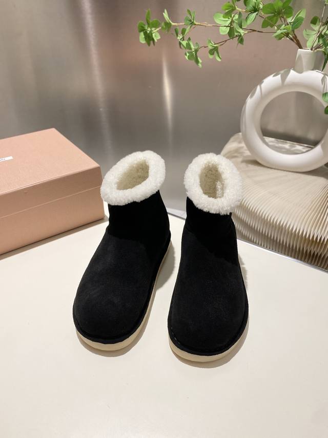 Factory Price p Miu Miu 2025 Fall/Winter Runway New Snow Boots. The most worthwh