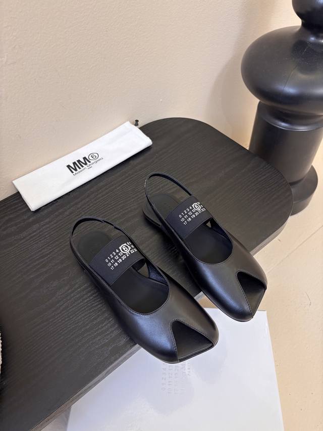 Maison Marginal* Mm6 Apple Head Ballet Sandals Designer Maggie La is so talented