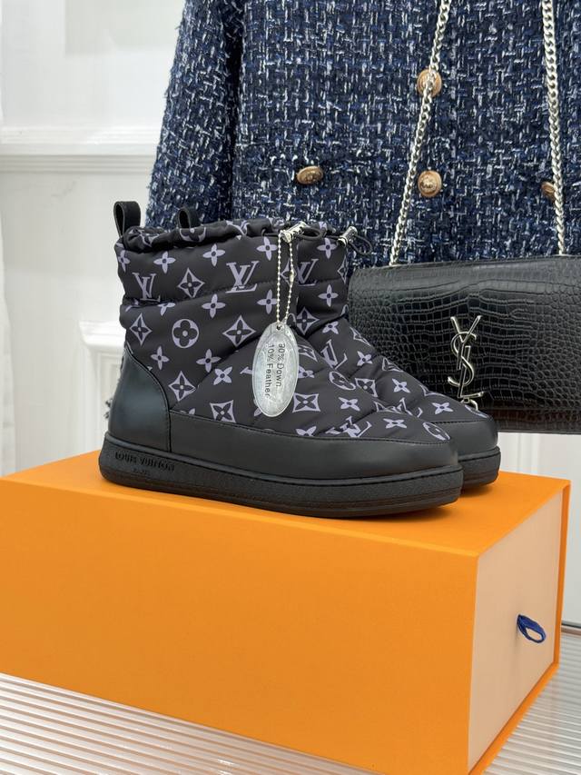 Factory Price L*V Louis Vuitton Classic Autumn/Winter Pillow Down Snow Boots Are