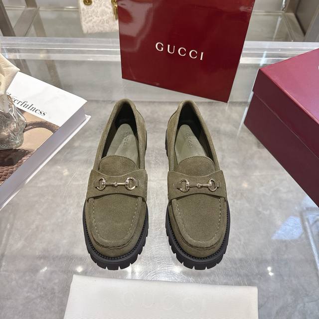 Women's Horsebit Loafers with Ultralight Material and Rubber Outsole Exquisite