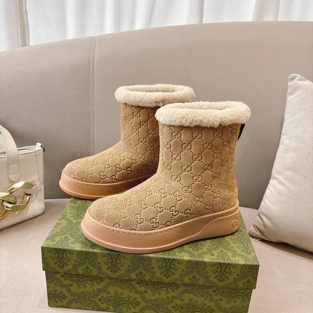 Hot Selling Gg New Women's Ankle Boots & Wool Boots. These Cruise boots are both