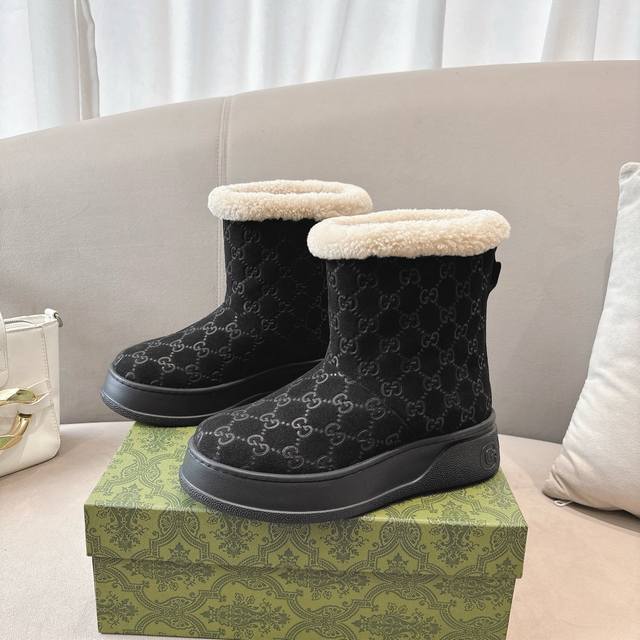 Hot Selling Gg New Women's Ankle Boots & Wool Boots. These Cruise boots are both