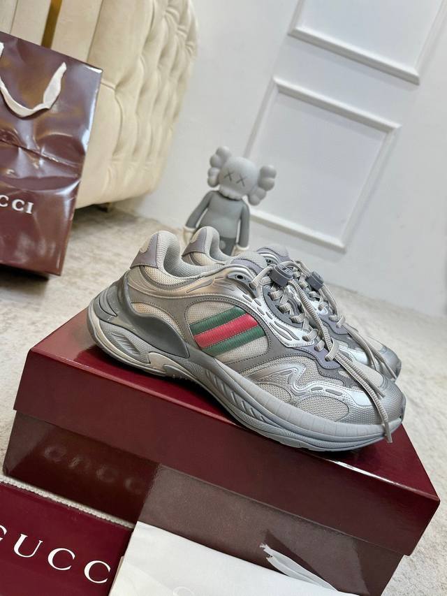 Gucci New Dad Shoes Top-Tier Version, Proxy Purchase Level High Version: Origina
