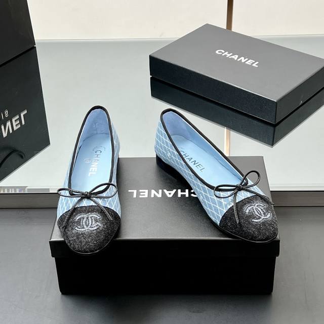 Featured Style Correct High-Quality Version! 2025 New Chanel Classic Ballet Fla