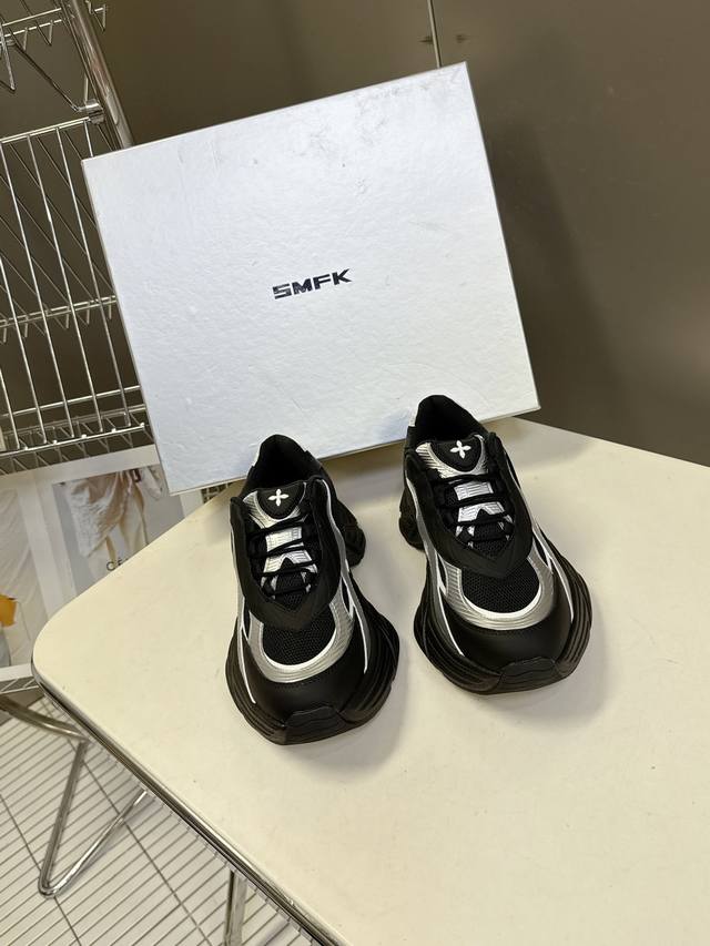 Smfk Niche Trendy Brand Latest Retro Sports Sneakers Platform Shoes This profess