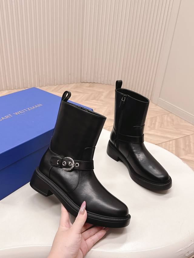 Autumn/Winter Leather Martin Boots/Riding Boots Classic, simple, stylish, and ve