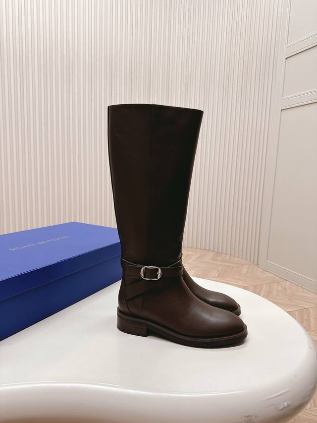 Latest Classic Top-Tier Leather High Boots for Autumn/Winter Super stylish! The