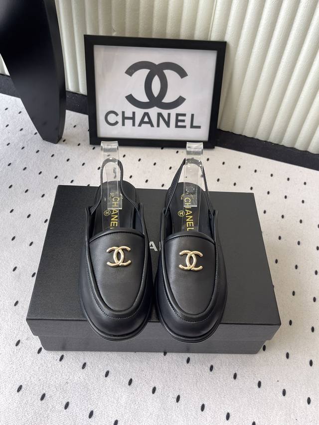 Chanel New Autumn/Winter Furry Sandals, Super Comfortable, Youthful, Versatile,