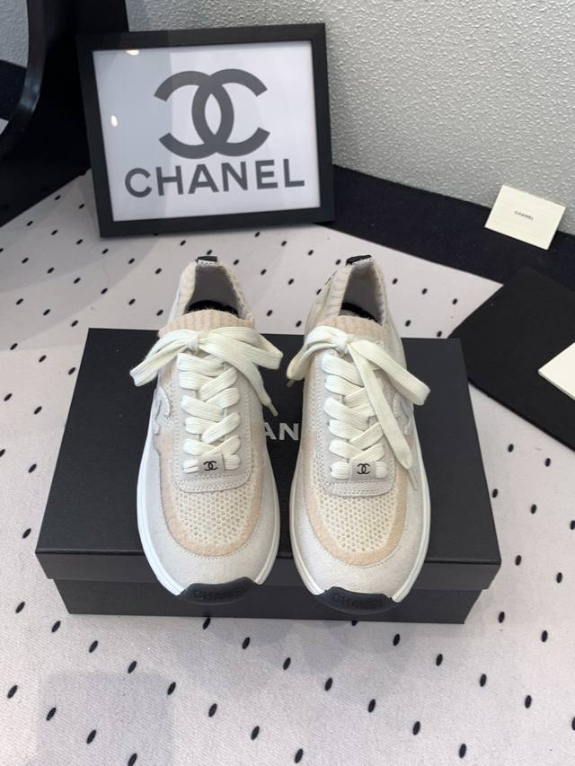 Chanel New Flyknit Sneakers - Original Purchase and Development. Classic design