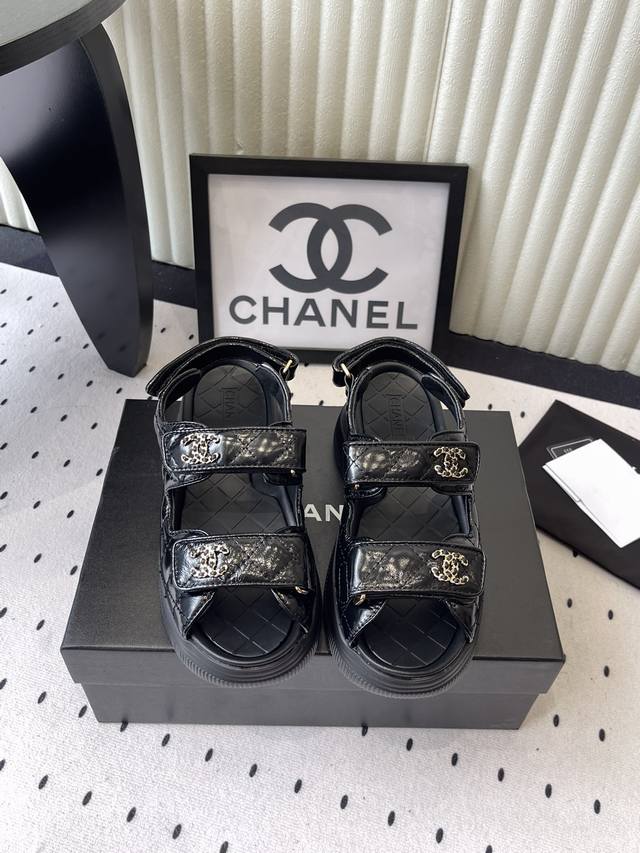 Chanel New Spring/Summer Beach Sandals - Featured in Department Stores - New Col