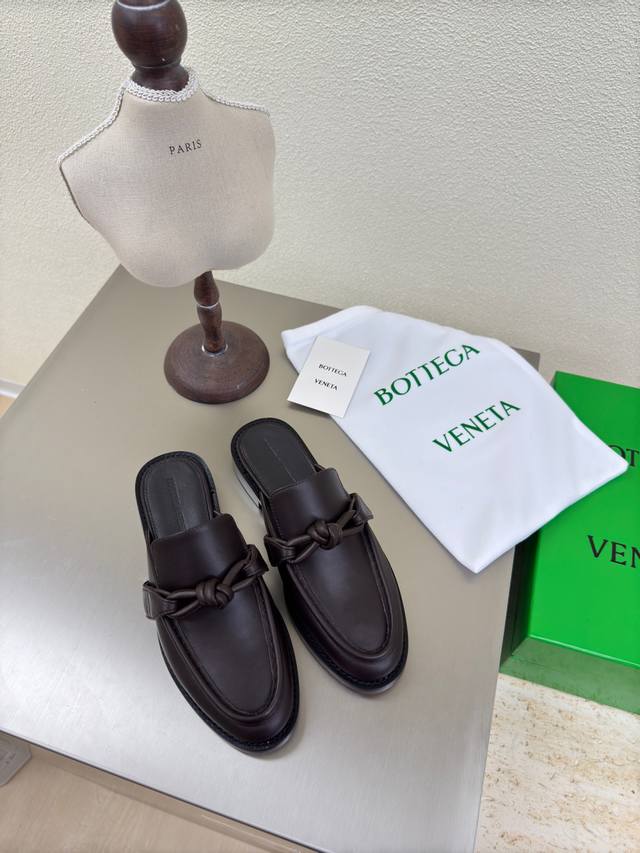 Bottega Venet* Genuine Leather Rope Accessories Men's and Women's Astaire Loafer