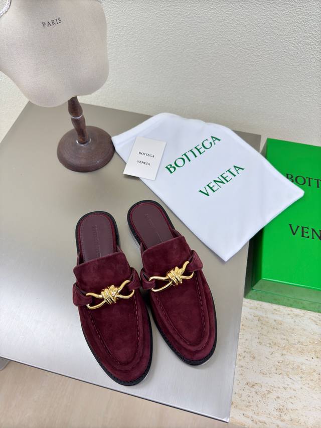 Bottega Venet* Genuine Leather Rope Accessories Men's and Women's Astaire Loafer