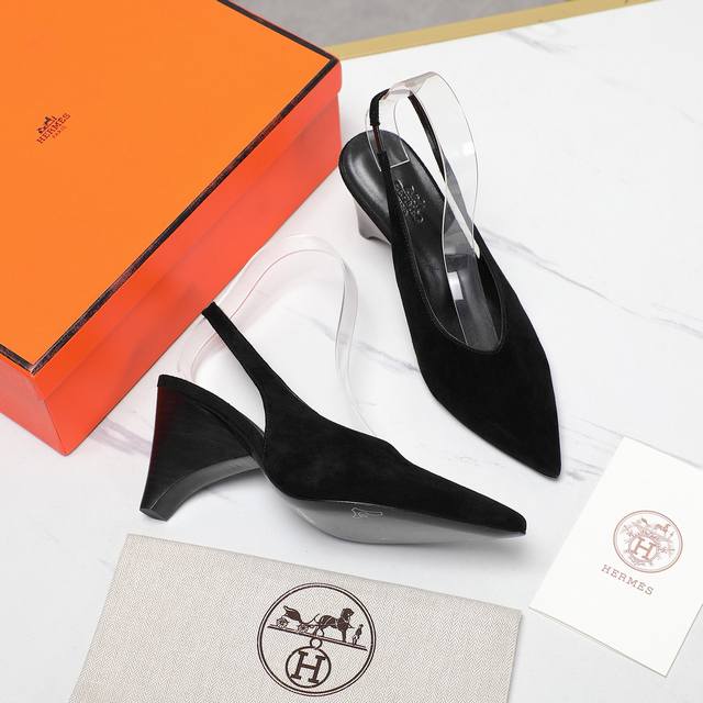 Hermes Classic High-Heeled Sandals Series Stylish, versatile, and super comforta