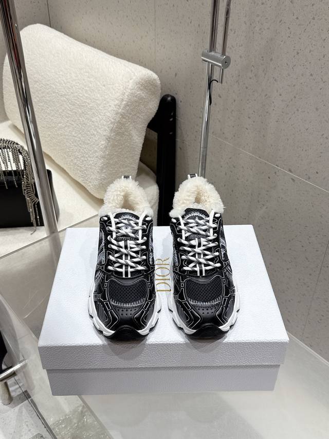 Top-tier online replica of the 2025 Dior Chrono casual sneakers/running shoes/da