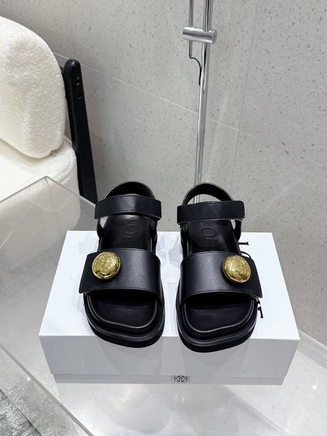 Retail-grade Loewe 25Ss Summer Newest Sandals! The most frequently worn sandals