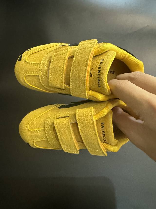 Collaboration Style Velcro Retro German Training Children's Casual Shoes/Sports