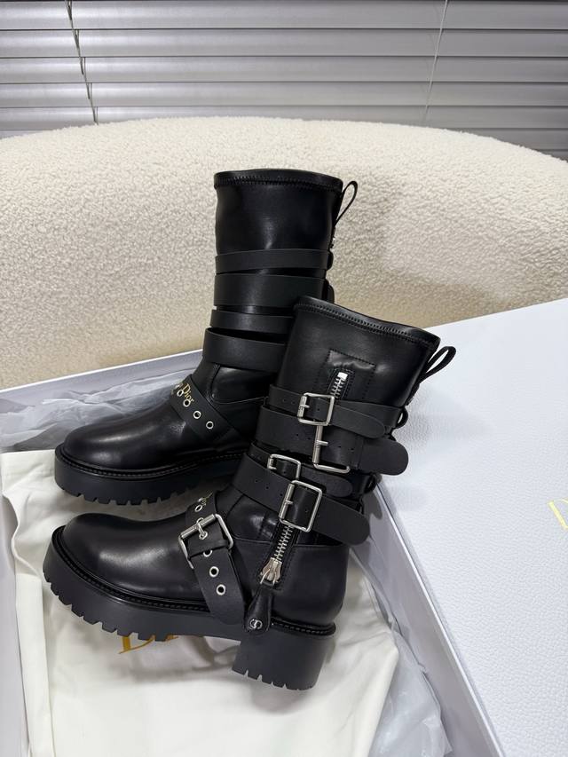 Dior's newest boots; ankle boots; knee-high boots; combat boots; Chelsea boots.