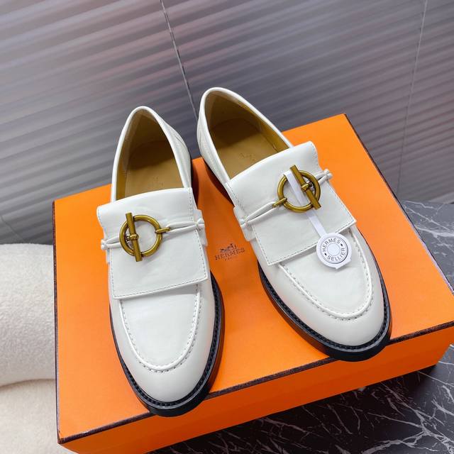 Hermes Latest Loafers, Mules, and Flats Custom-made top-grain cowhide upper, han