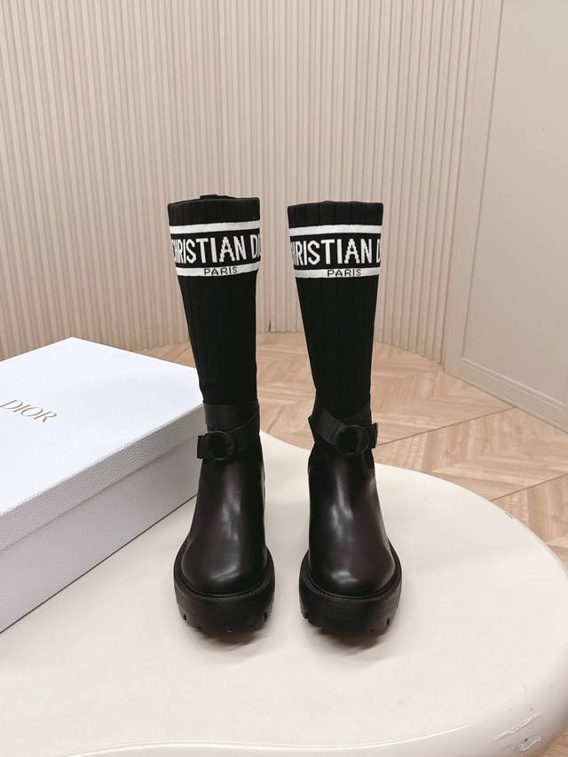 Top-quality Dior 2026 New God-like Boots, Martin Sock Boots, Super Cool and Sty