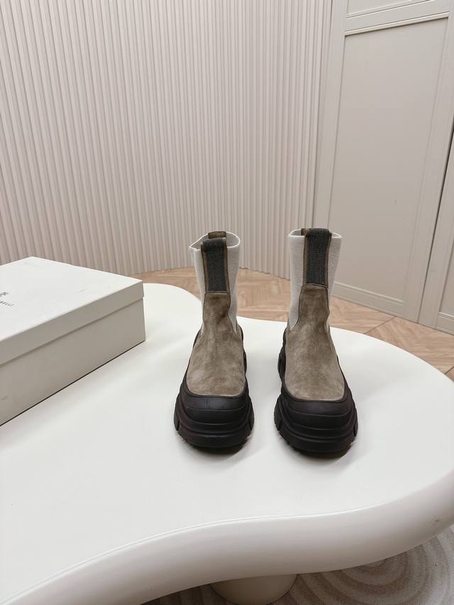 Brunello Cucinelli's new Autumn/Winter boots. Brunello Cucinelli is a well-know