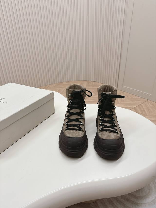 Brunello Cucinelli's new Autumn/Winter boots. Brunello Cucinelli is a well-know