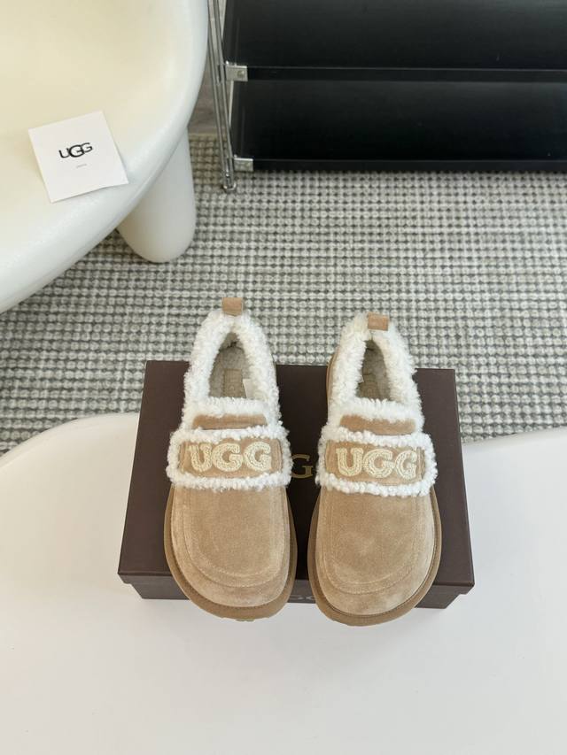 Single Shoes Ugg~Vs Autumn/Winter Hot Selling Platform Casual Fur Shoes Series