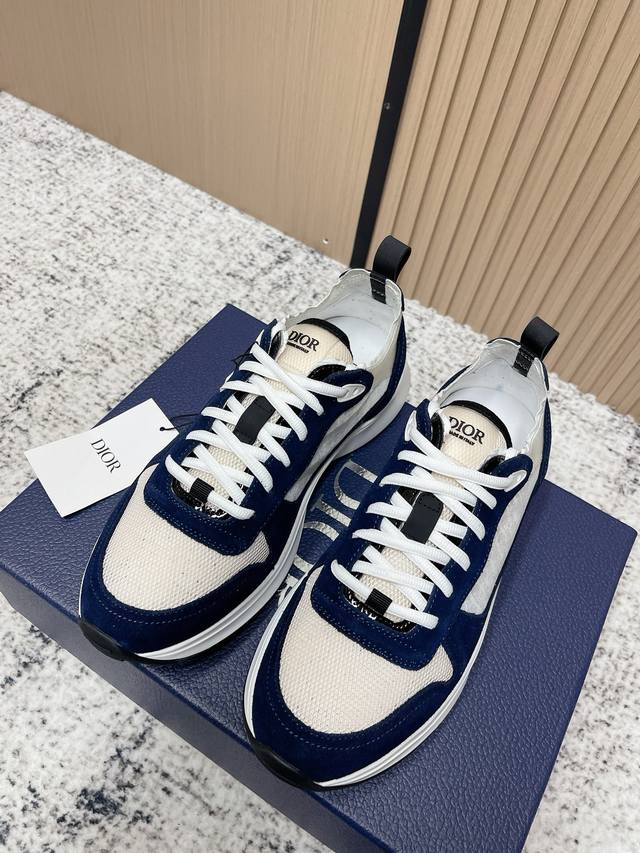 Top Version: Men's Dior Classic B25 Runner Casual Shoes, Sneakers, Running Shoes