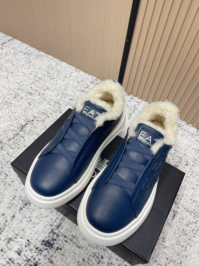 Top-tier version: Men's Emporio Armani Ea7 Casual Sneakers Original purchase and