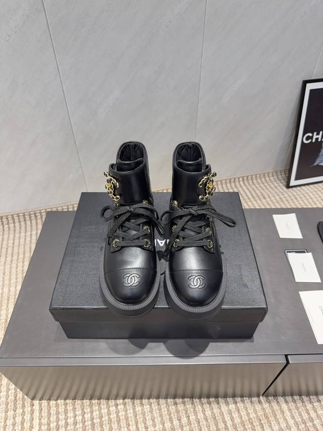 Factory Direct: Exclusive Top-Tier Version Ankle Boots Chanel* 25Vs Autumn Late