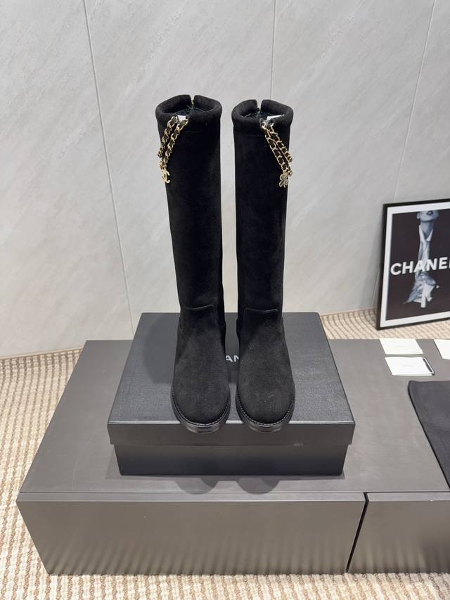 Factory: Rubber sole, genuine leather sole Exclusive top-tier version Chanel* C