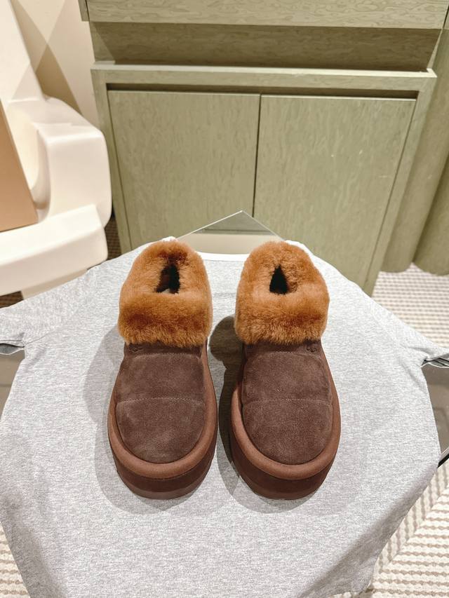 Ugg 224 Autumn/Winter New Arrival Dopamine Snow Boots, Water-Repellent Boots! Su