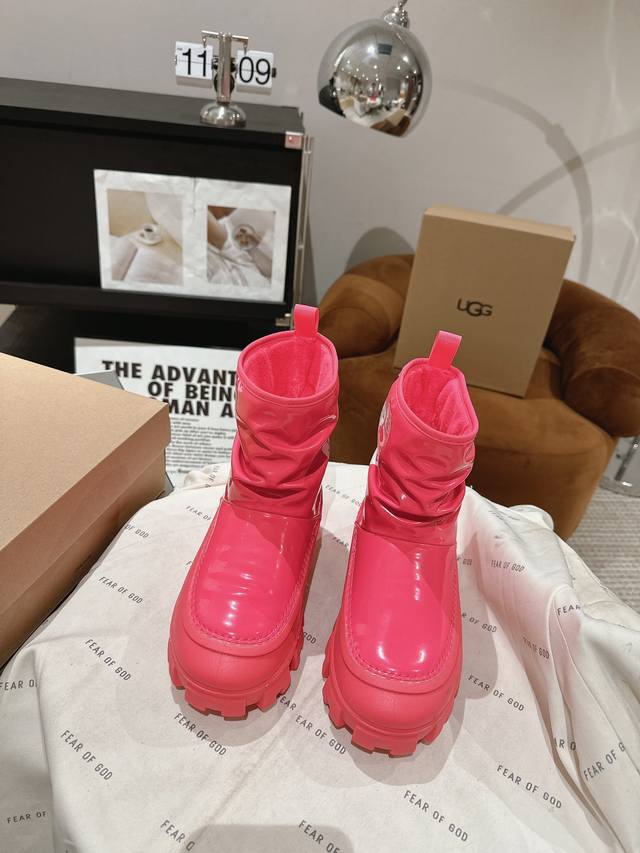 Ugg 2023 Autumn/Winter New Arrival Dopamine Snow Boots, Water-Repellent Boots, S