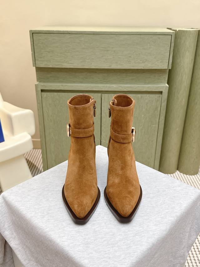 High-quality suede calfskin boots | D0751 Stuartweitzman Fw 25 New Arrival ~ Ya