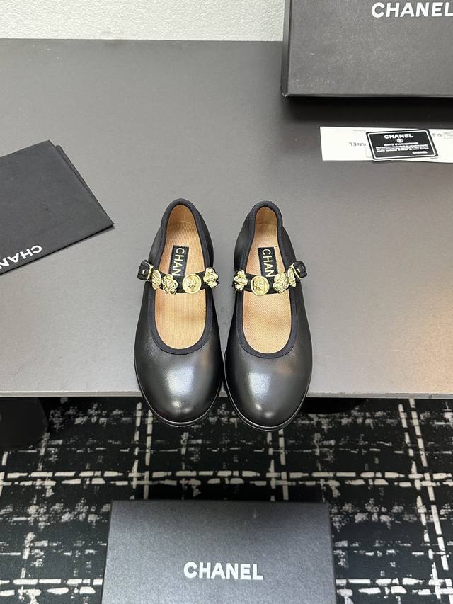 Chanel Mary Jane Flats 2025, a must-have for spring and autumn, a goddess series