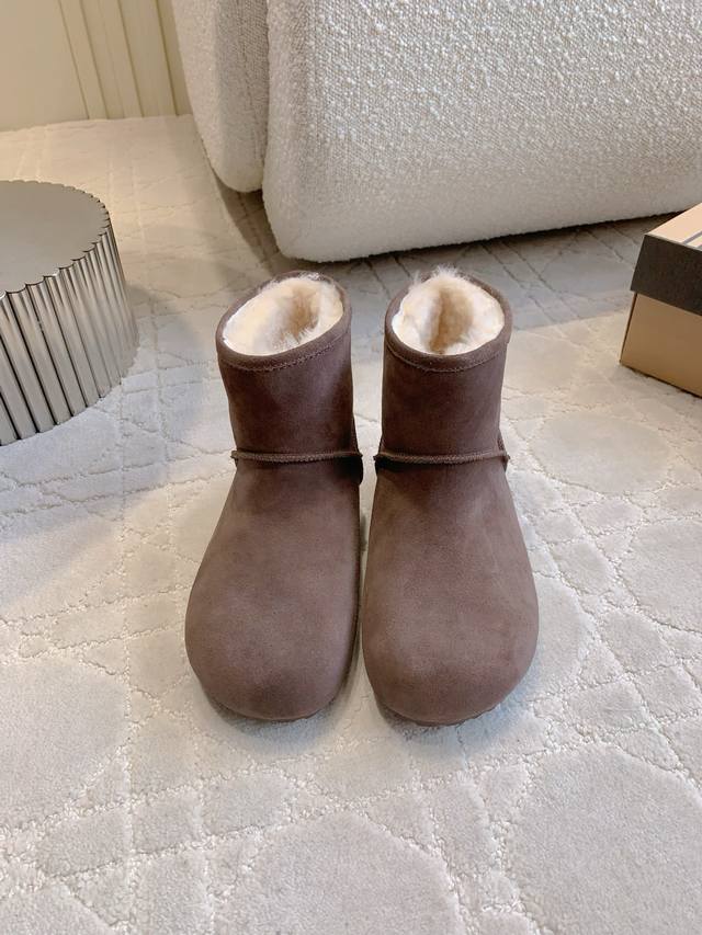 Ugg New Wool Warm Thick-Soled Casual Shoes, Super Thick and Warm, Classic and Ve