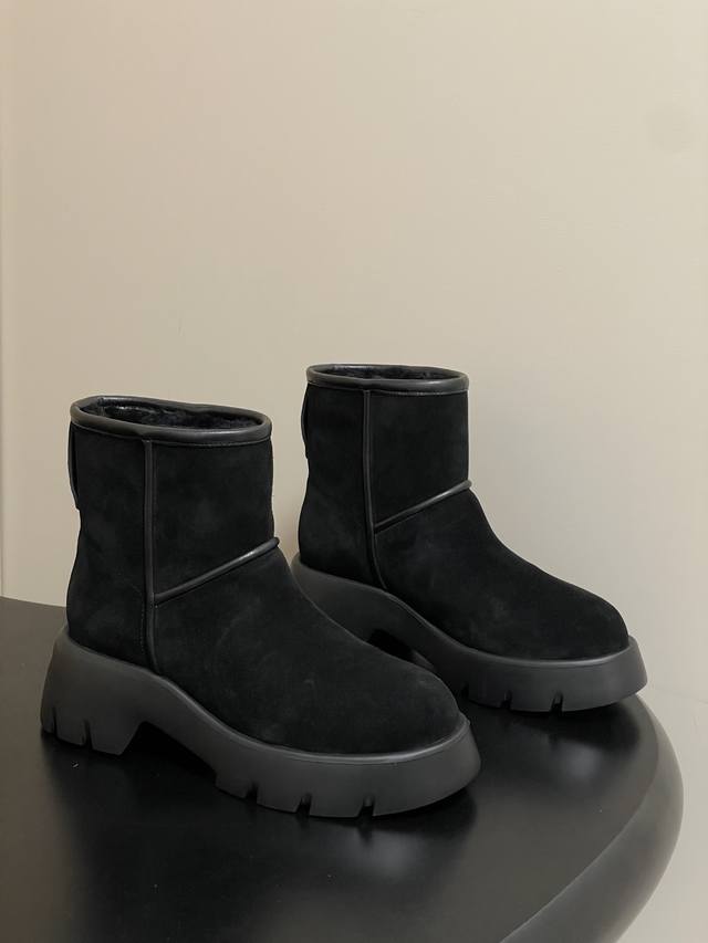 Top Quality Gianvito Rossi 25S Autumn/Winter New Rossi Gr Thick-Soled Suede Wool