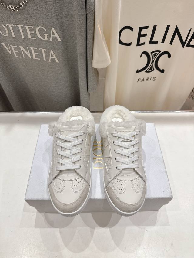 High-quality market version Dior Star F037 2025 Autumn/Winter New Half-Slipper C