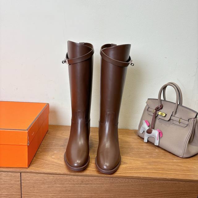 Herme S Classic Kelly Boots SS2025 Autumn/Winter Collection Classic Kelly half-c