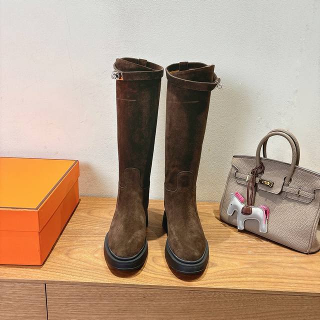 Herme S Classic Kelly Boots SS2025 Autumn/Winter Collection Classic Kelly half-c