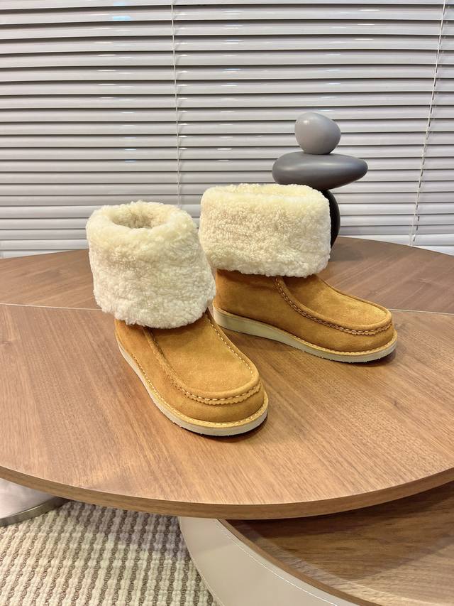 2025 Chloe New Snow Boots Launched Simultaneously at Department Stores DDD: This