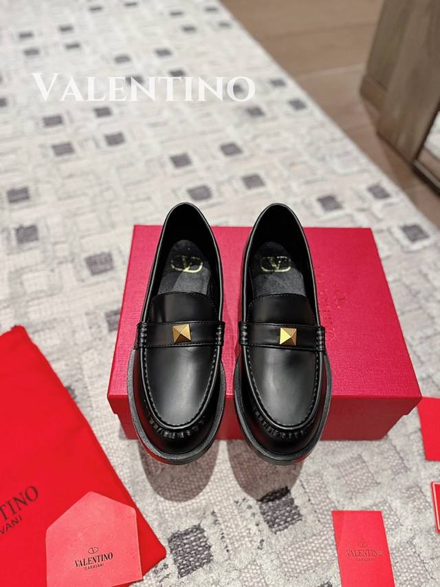 Valentino. Latest Valentino collection shoes with metallic studs and rivets. Sty