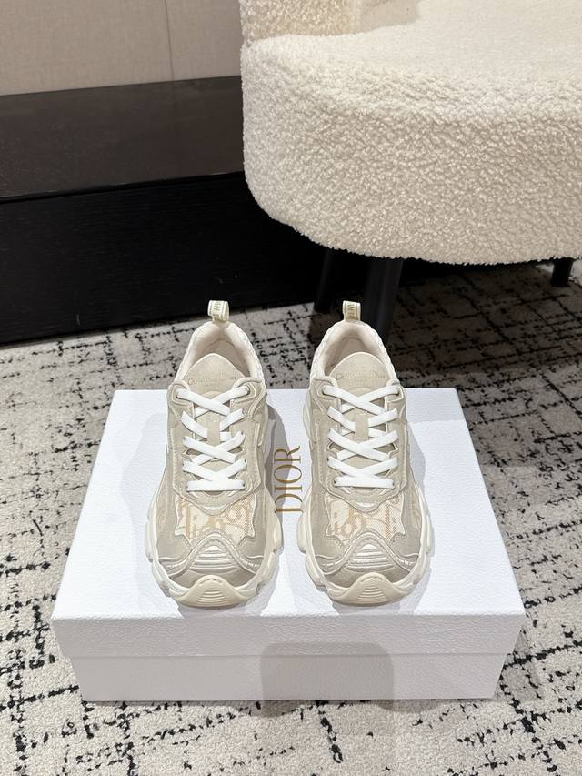 Top-tier version Dior 25 Chrono series New Arrival latest Maori dad shoes sneake