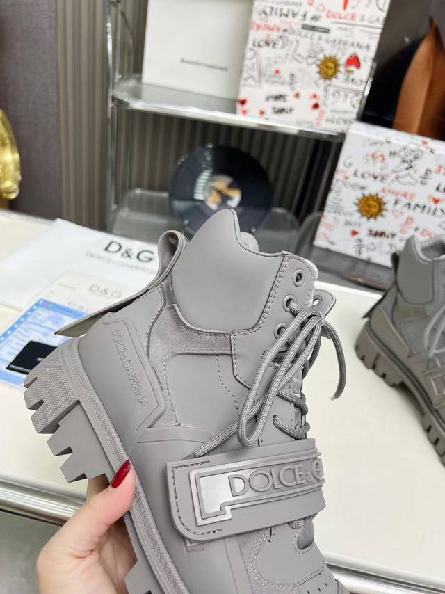 Classic 2025 Newest Autumn/Winter D&G Platform Derby Casual Big Head Shoes Now A